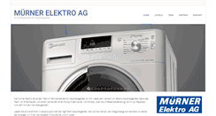 Desktop Screenshot of muernerelektro.ch